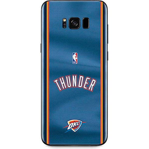 NBA Oklahoma City Thunder Jersey Galaxy S8 Plus Skin